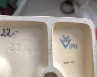 Base of Hummel Goebel "Adoration" large 7 Inch figurine