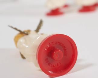 Base of Nativity angel/choir figurines, made in Germany