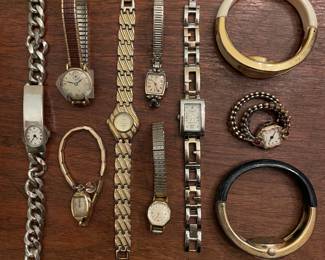 And more from the hundreds of vintage men’s and women’s wrist watches 