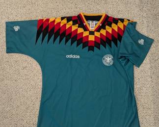 1994-1996 Germany Adidas away Football Shirt 