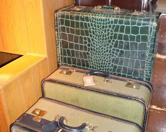 Another view of luggage including matched sets, hardshell, leather, briefcases, satchels