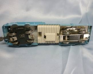 Underside of Lionel Trains U.S. Army Mobile Missile Launcher Locomotive No. 44, Post-War 1959-62