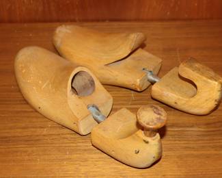 A couple of the vintage shoe trees