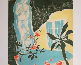 Vintage travel poster for Bad Wildbad - Black Forest, Germany