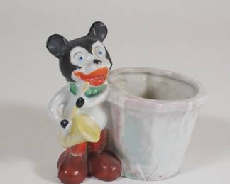 Mickey Mouse planter made in Japan