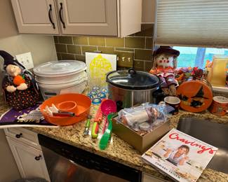 Presto Dehydrator, Crockpot, Cookie Press, etc.