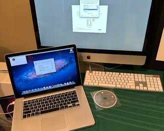2009 iMac I7 and mid 2012 MacBook Pro I7 labtop