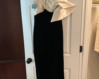 Vintage Victor Costa Evening Dress