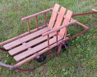 K Kalamazoo Company Baby Sled - fantastic condition! 