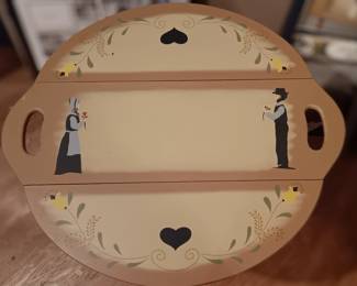 Amish table with leaves