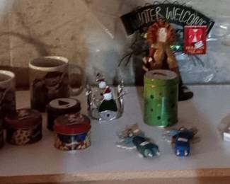Variety of winter and Christmas items