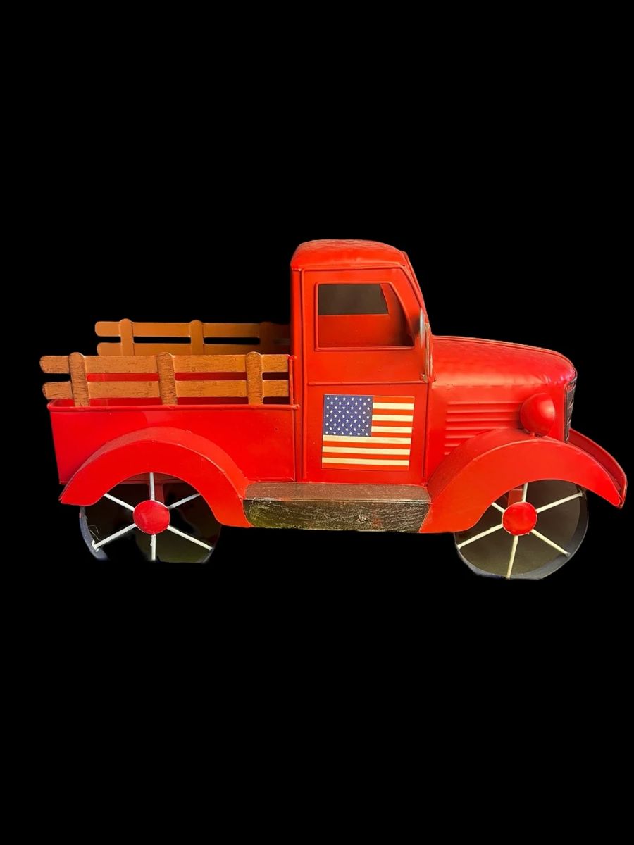 Red Model Truck
