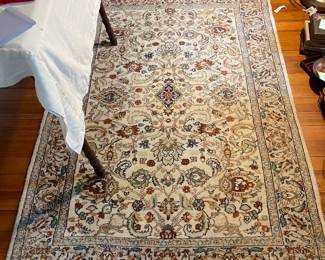 Wool oriental rug 48” x 56” 