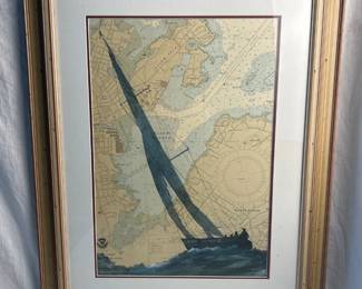 Mixed Medium Water Color Of Ancient Polymer II