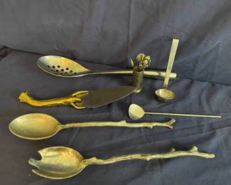 Williams-Sonoma slotted spoon & other Serving utensils 