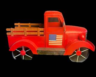 Red Model Truck