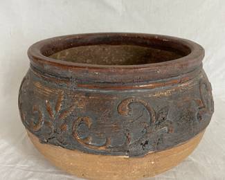 Handmade ceramic pot 