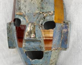 Vintage Mayan Aztec Style Stone Mask