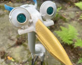 Hand made out of tools garden decor 