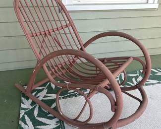 Rocking Curved Patio Chair