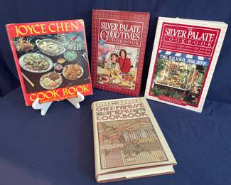 Joyce Chen, Silver Palate, Chez Panisse 
Cookbooks 