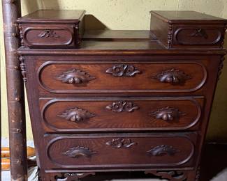 Oak nut handle Dresser