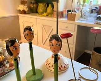 Vintage hat stands