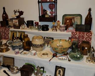 Nice variety of primitive antiques, etc....