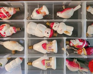 vintage Christmas tree lights