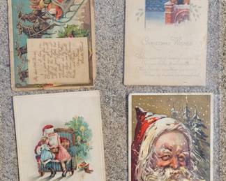 vintage holiday postcards