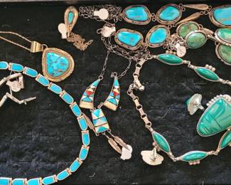 Native American turquoise jewelry