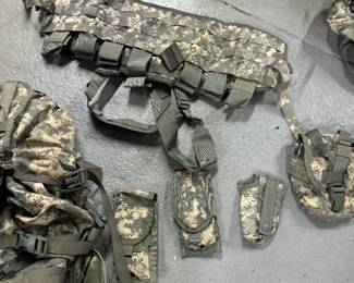 Authentic Military Tent - Comes with Backpack and other gear.  See other photo.