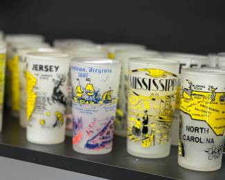 State Frosted Glasses