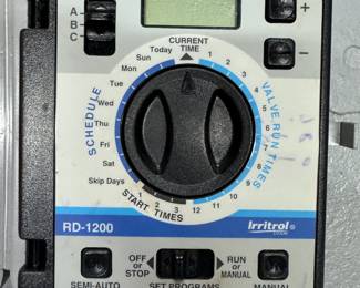 Irritrol RD-1200 Rain Dial Irrigation Controller