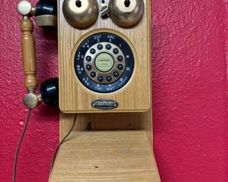 1997 Vintage-Style Crosley Wall Phone - Retro Charm with Modern Function.