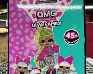 New - Never Opened L.O.L. OMG Diva Family Doll.