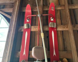 vintage water skis