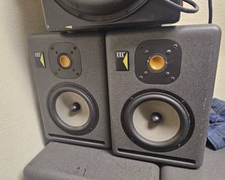 Pair KRK 6000 studio monitors.
