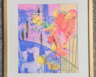 Noreen Larinde Richeda lithograph. Therw is a collection of these wonderful prints.