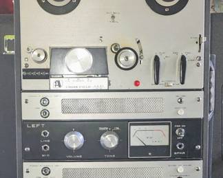 Akai 7" reel to reel tape deck.