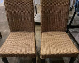 wicker chairs