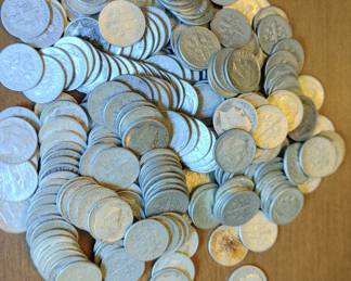 Silver Roosevelt dimes