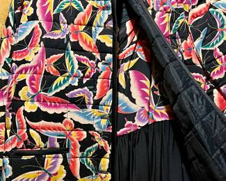 VINTAGE HANAE MORI HAWAIIAN DRESS AND JACKET