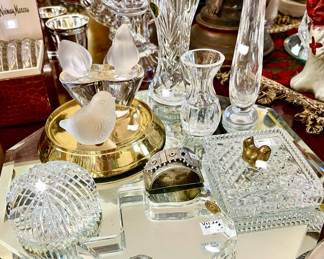WATERFORD CRYSTAL, VAL ST. LAMBERT.