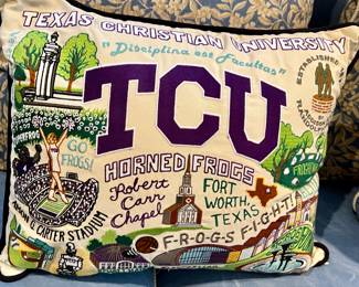 LOVE THIS TCU PILLOW! THEY RETAIL FOR $215