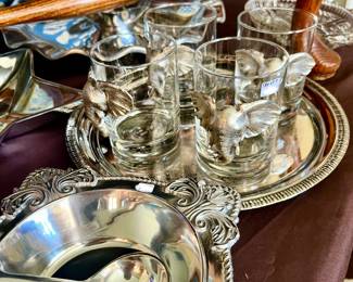 LOTS OF ARTHUR COURT PEWTER.