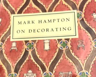 "SIGNED "MARK HAMPTON ON DECORATING".