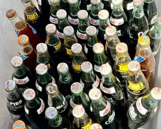 LOTS OF VINTAGE BOTTLES...DON'T DRINK!