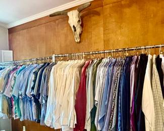 VARIOUS SIZES FROM L-XXL. TOM JAMES, JACK VICTOR, CLYDE CAMPBELL, JOHN L. ASHE, TED BAKER, RALPH LAUREN.