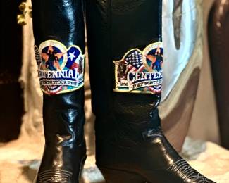 Fort Worth Stock Show Centennial boots!